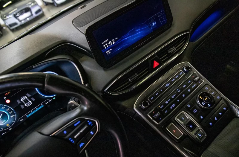 Hyundai Santa fe 1.6PHEV/265HP/PRIME/PANO/HUD/360/MEMO/KRELL/599g, снимка 12 - Автомобили и джипове - 52444432