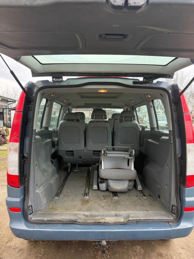 Mercedes-Benz Viano  Trend 4x4  Климатроник Автоматик, снимка 5 - Бусове и автобуси - 53011213
