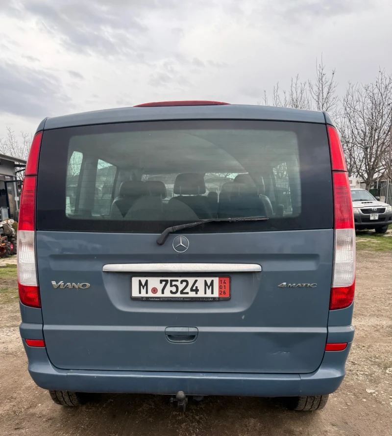Mercedes-Benz Viano  Trend 4x4  Климатроник Автоматик, снимка 4 - Бусове и автобуси - 53011213