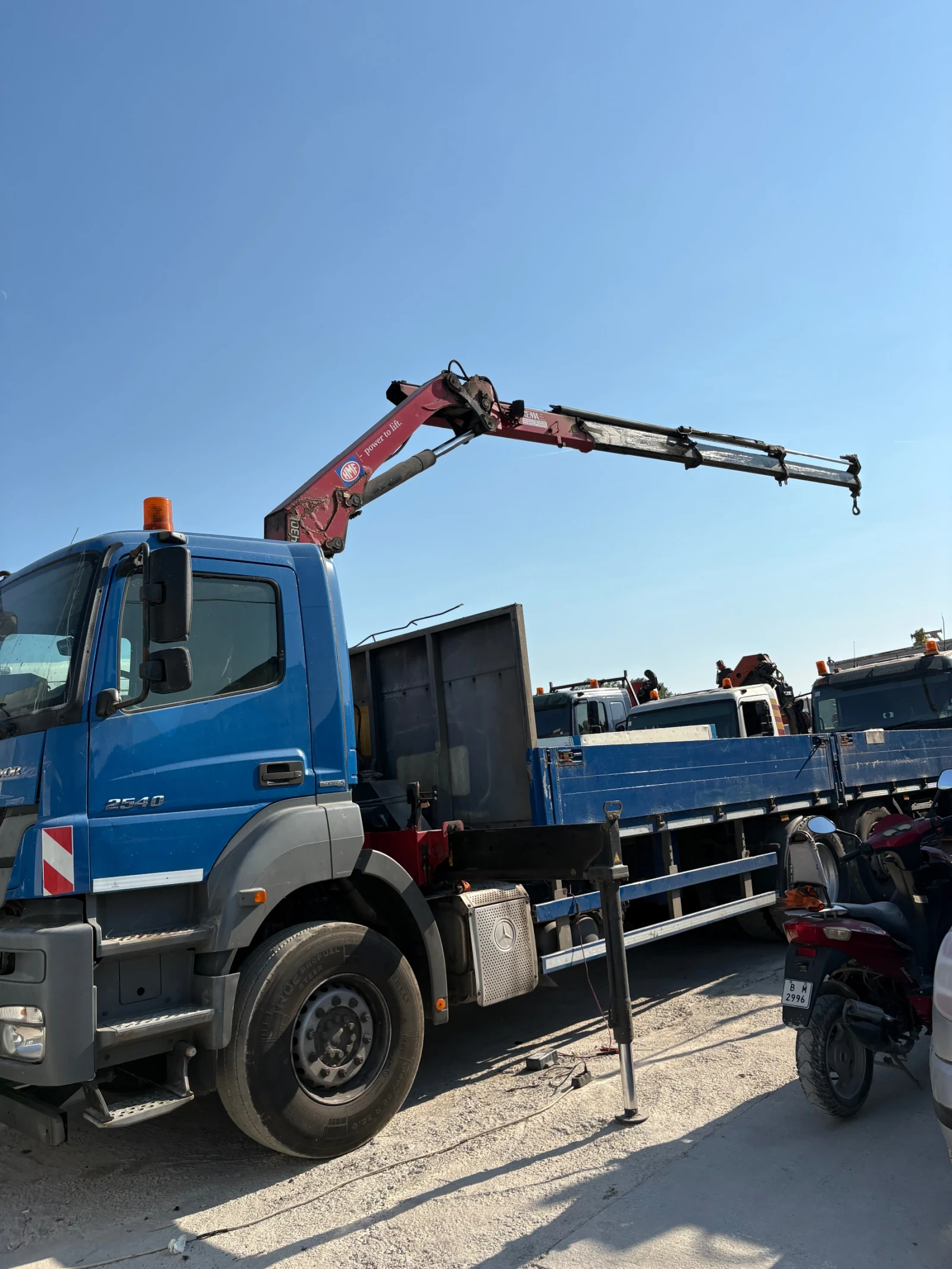 Mercedes-Benz 2540 ОПЦИЯ САМО КРАН 12000 