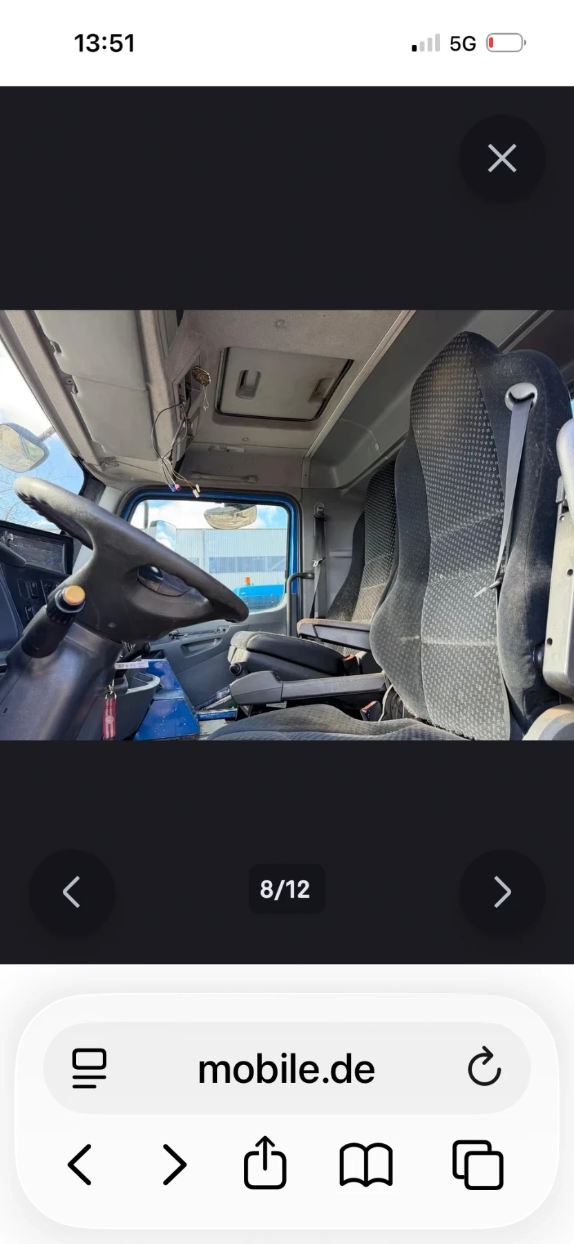 Mercedes-Benz 2540 САМО КРАН 12000 , снимка 8 - Камиони - 55376903