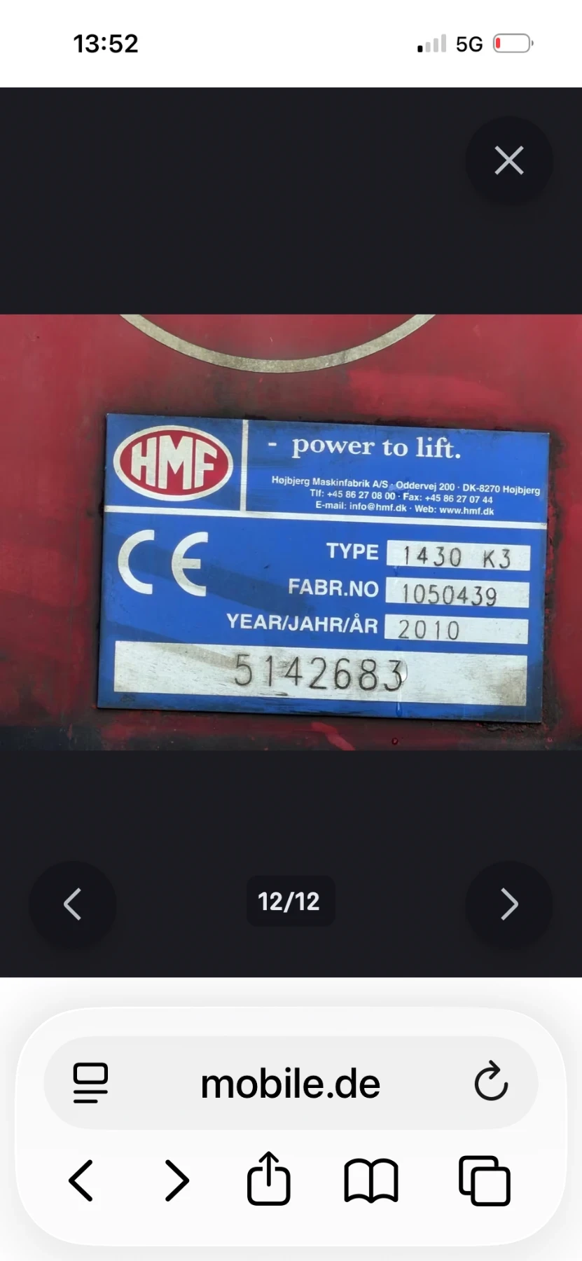 Mercedes-Benz 2540 САМО КРАН 12000 , снимка 11 - Камиони - 55376903