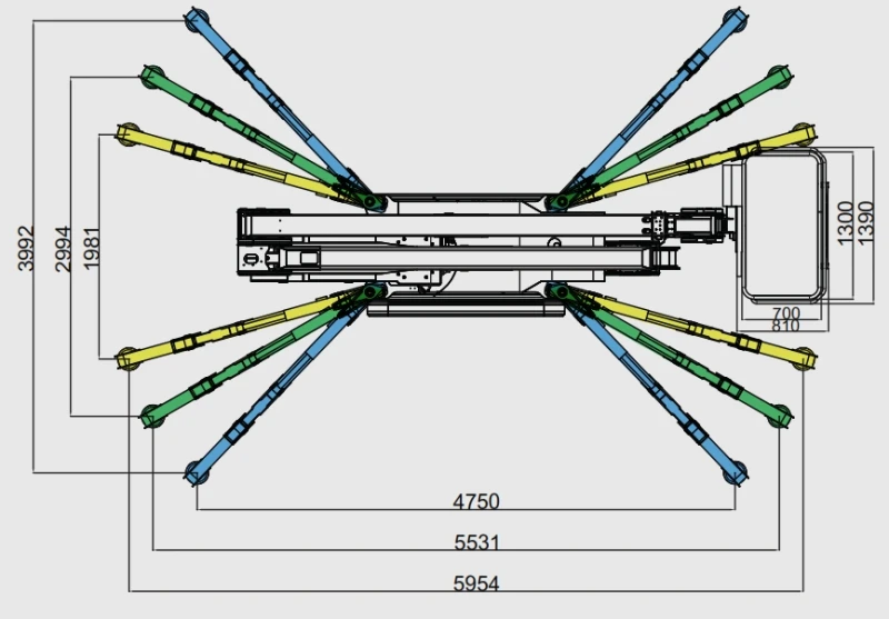Автовишка Ruthmann 22м 230кг BlueLift SA22, снимка 6 - Индустриална техника - 52633547