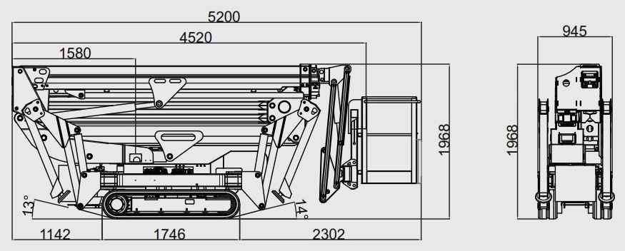 Автовишка Ruthmann 22м 230кг BlueLift SA22 - изображение 7