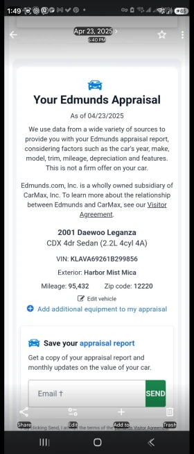Daewoo Leganza, снимка 4