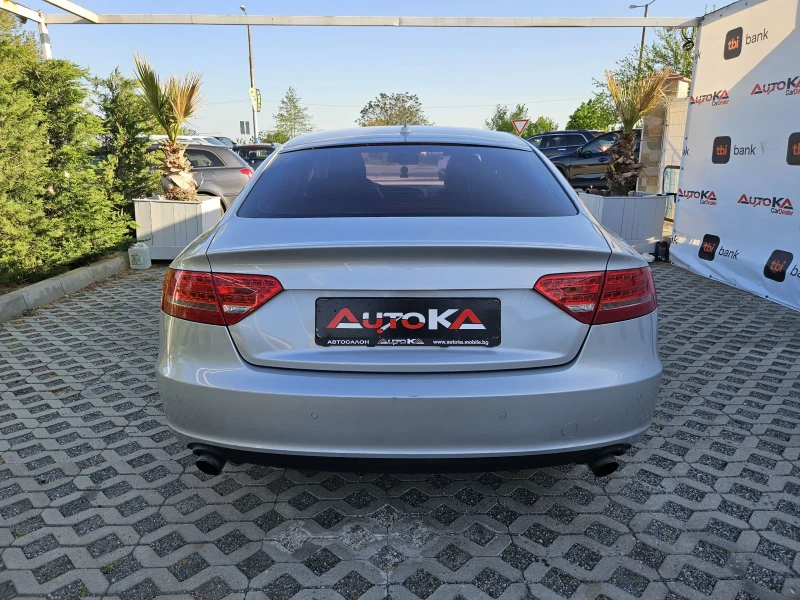 Audi A5 2.0T-211кс= АВТОМАТ= 166.000km= SPORTBACK= NAVI, снимка 4 - Автомобили и джипове - 50137934