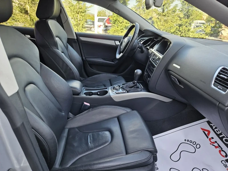 Audi A5 2.0T-211кс= АВТОМАТ= 166.000km= SPORTBACK= NAVI, снимка 15 - Автомобили и джипове - 50137934