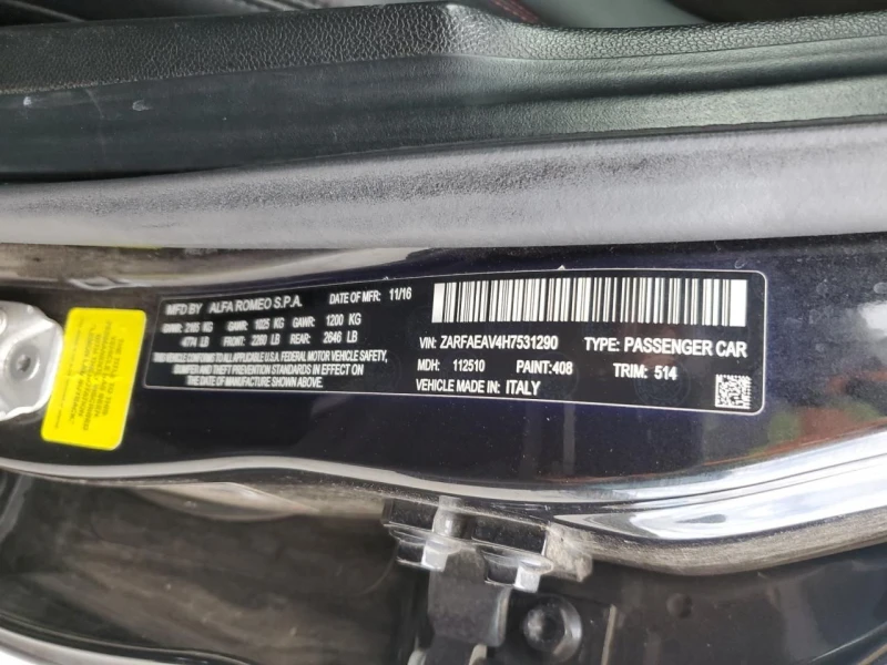 Alfa Romeo Giulia, снимка 12 - Автомобили и джипове - 52322746