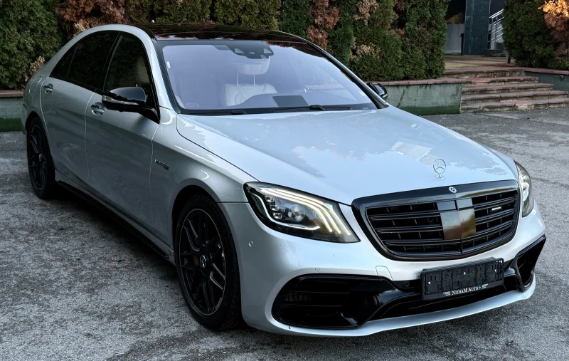 Mercedes-Benz S 63 AMG Performance/Ceramic/Night/Burmaster/Night/360/Pano, снимка 3 - Автомобили и джипове - 52399889