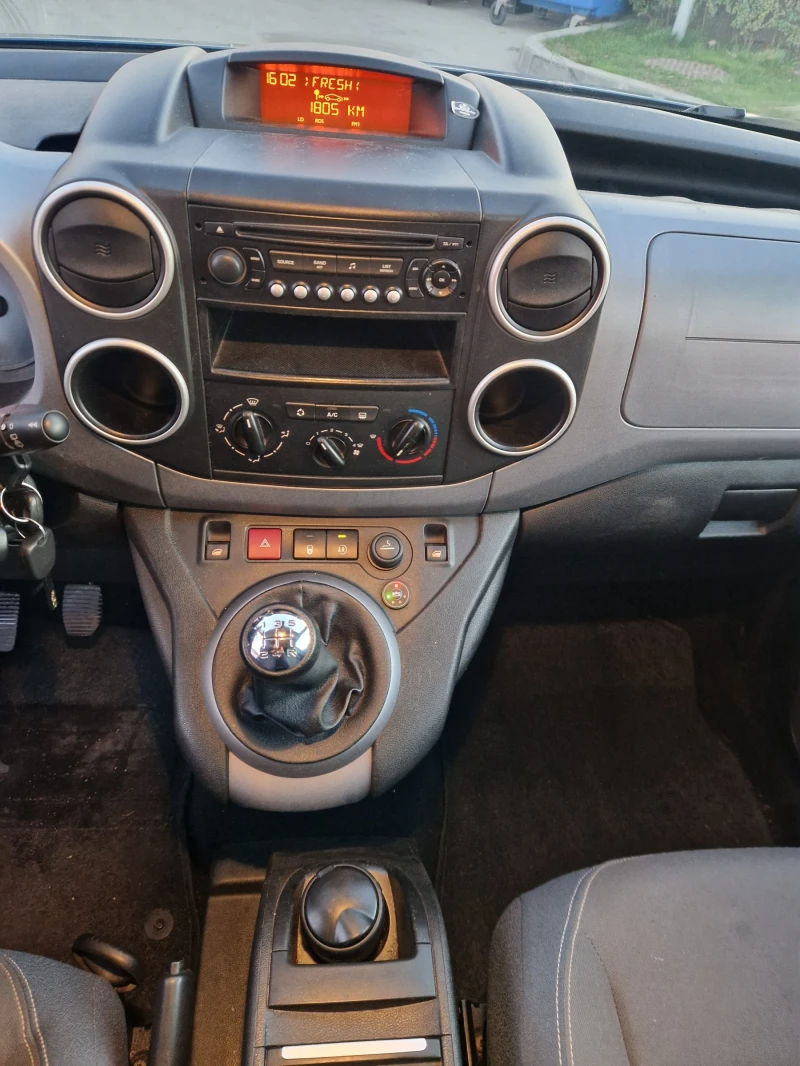 Citroen Berlingo 1.6I/ГАЗ-Бензин/Multispace/EU5, снимка 16 - Автомобили и джипове - 52794706