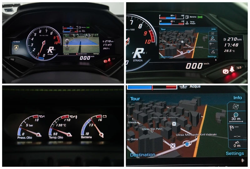 Lamborghini Huracan LP-610 Spyder 5.2 V10 AWD AKRAPOVIC, снимка 13 - Автомобили и джипове - 52483161