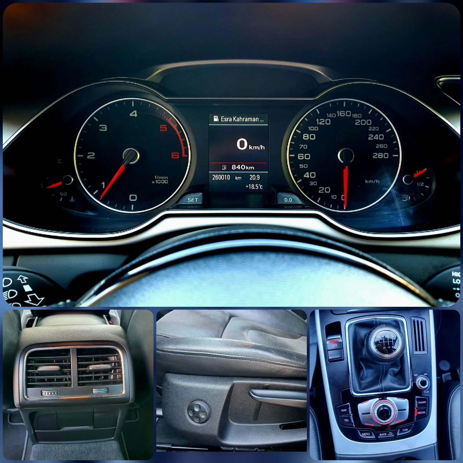 Audi A4 full S-line 2.0TDI Quattro Euro5b Service history | Mobile.bg � ����������� 7