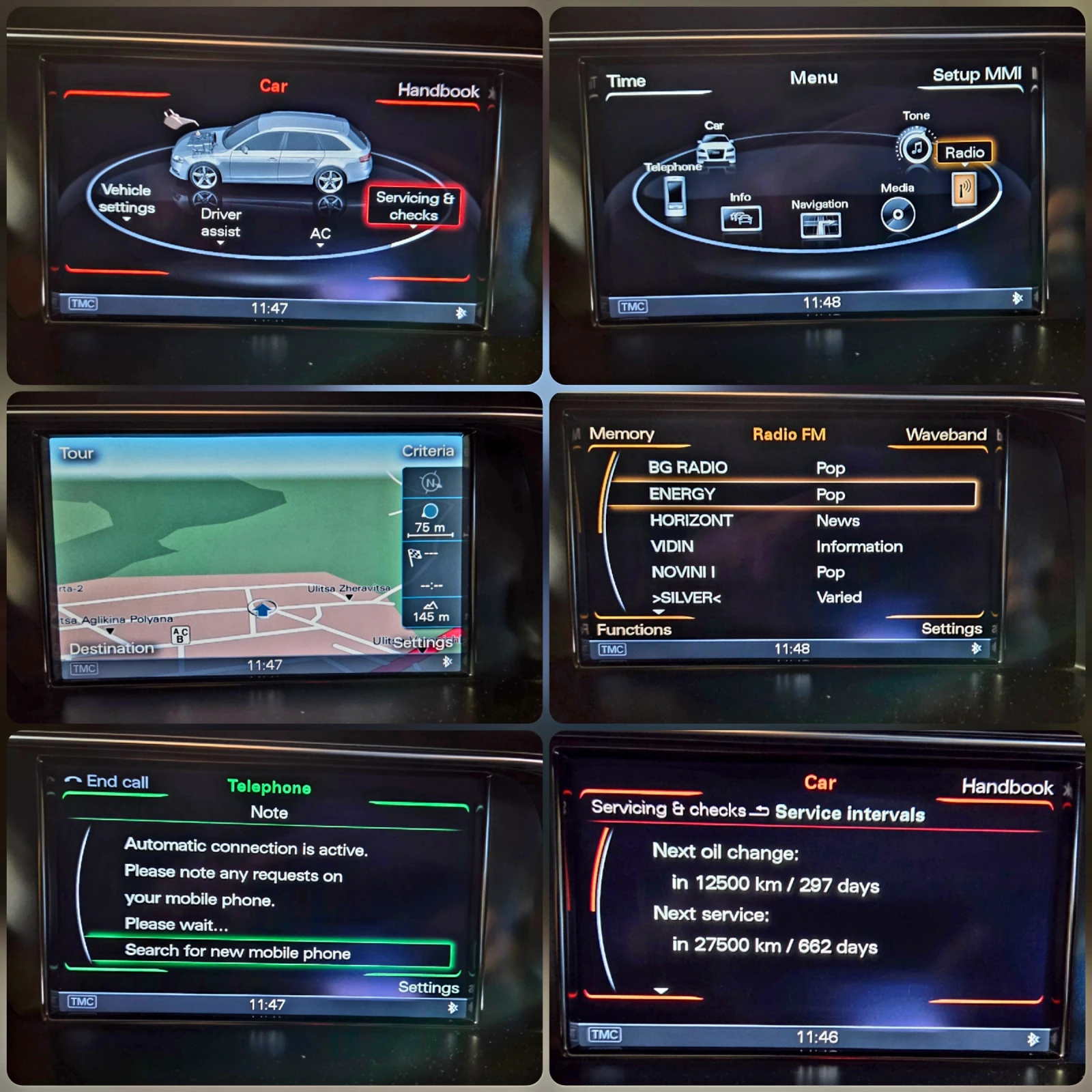 Audi A4 full S-line 2.0TDI Quattro Euro5b Service history | Mobile.bg � ����������� 14