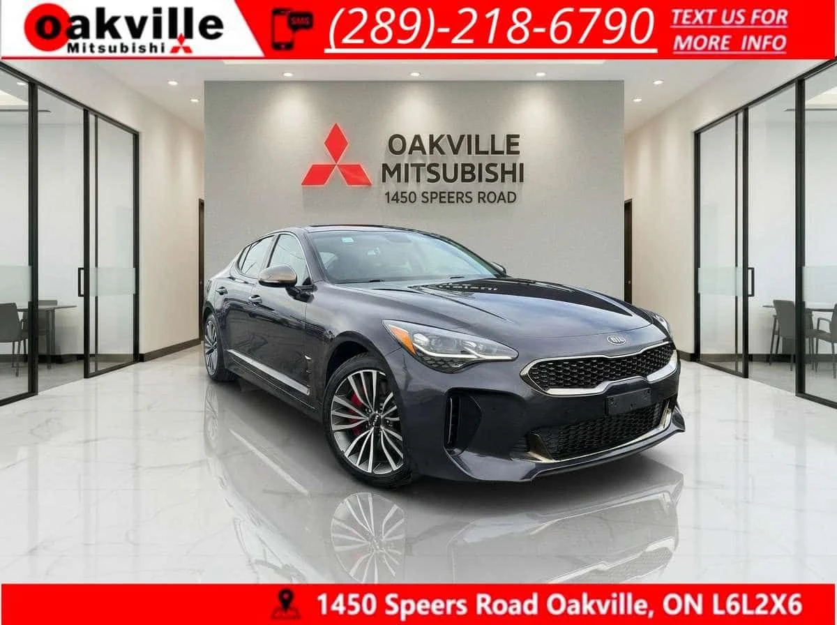 Kia Stinger * AWD | TURBO | CARPLAY | B/U CAM | LEATHER * CARF