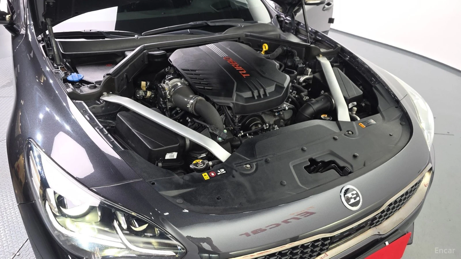 Kia Stinger 3.3 - TURBO GT - DISTRONIC - HUD - 360 - ОБДУХ, снимка 6 - Автомобили и джипове - 56113983