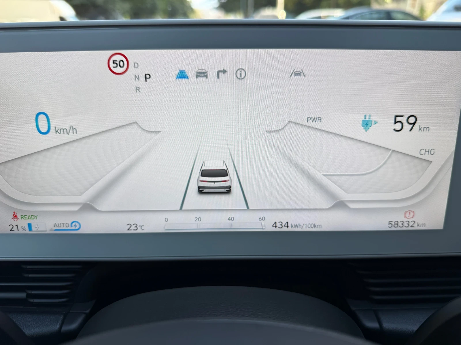Hyundai Ioniq 5 Внос Германия-58000км-long range SOH-99%, снимка 13 - Автомобили и джипове - 56262023