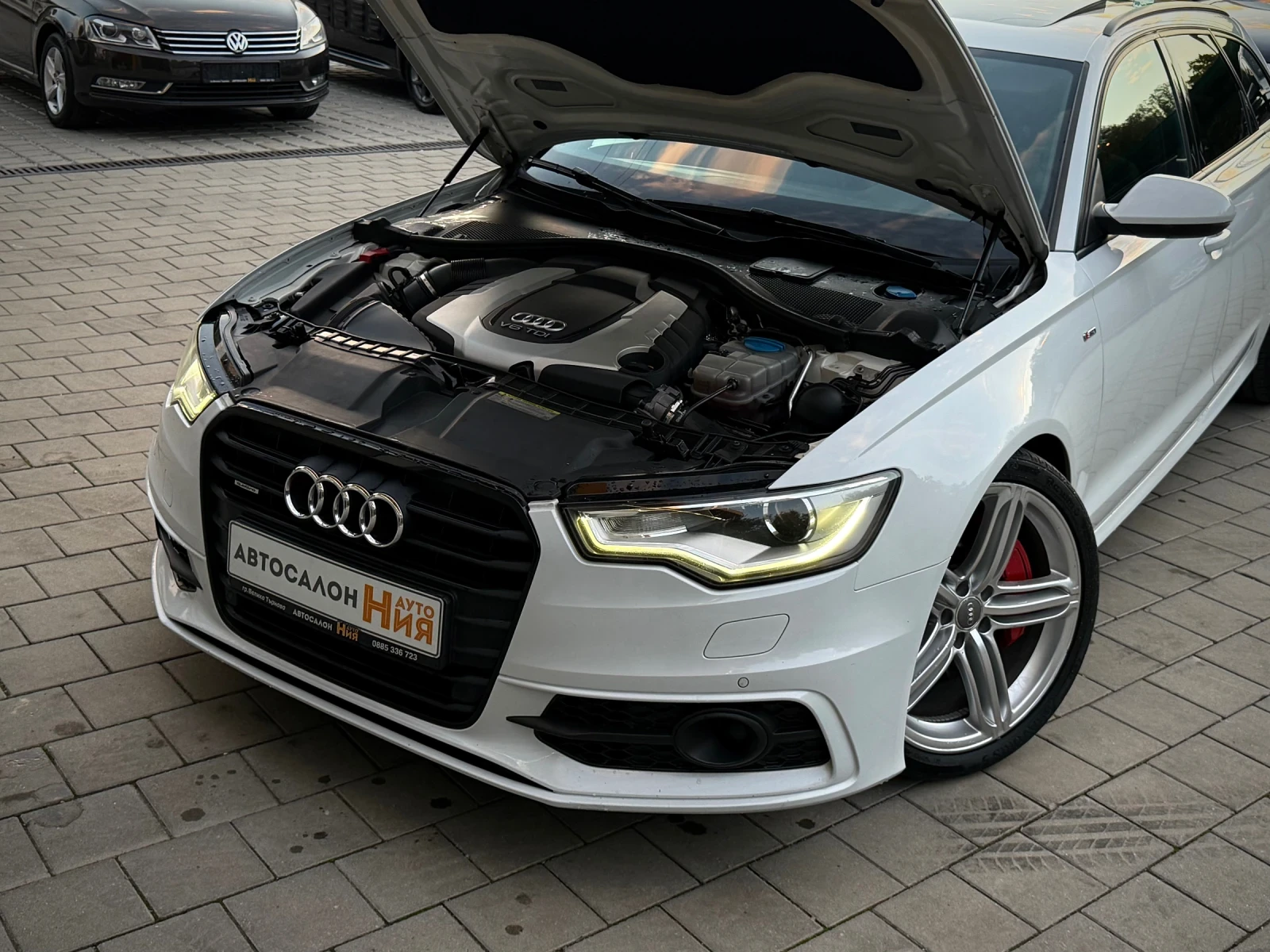 Audi A6 3.0BiTDI * 3xSLine* BOSE* Camera* ActiveSound* , снимка 15 - Автомобили и джипове - 56378315