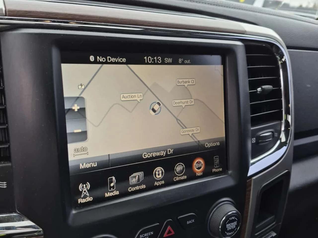 Dodge RAM 1500 * LARAMIE CREW CAB SHORT BED * CARFAX * ЦЕНА ДО БГ, снимка 8 - Автомобили и джипове - 54081108