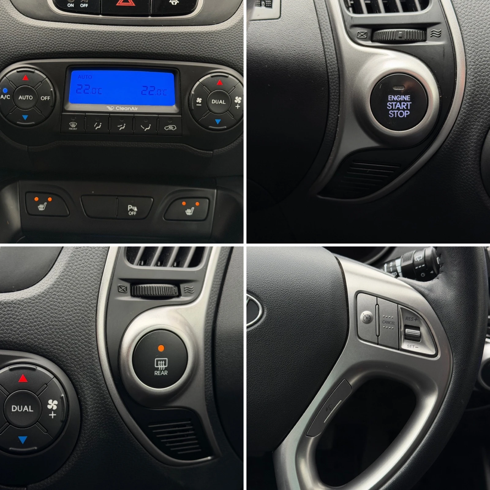 Hyundai IX35 2.0i-163к.с.* 4x4* С ПЪЛНА СЕРВИЗНА ИСТОРИЯ, снимка 11 - Автомобили и джипове - 54111896