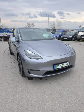 Tesla Model Y Performance 17000km В Гаранция, снимка 1