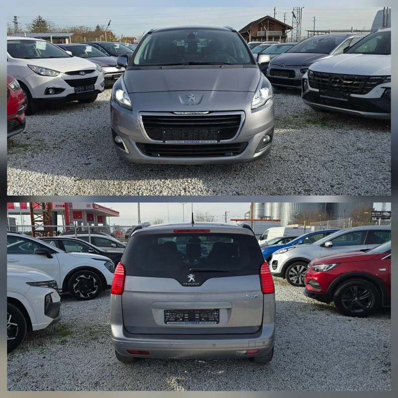 Peugeot 5008 1.6HDI NAVI/HEAD UP DISPLAY/DISTRONIC/PANORAMA, снимка 2 - Автомобили и джипове - 52628133