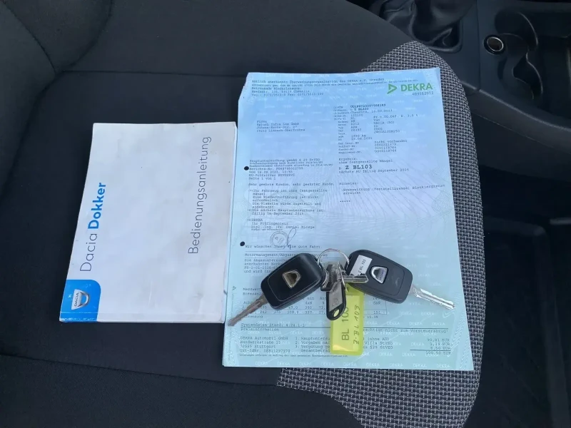 Dacia Dokker -1, 5DCI-2021г./Germany/КЛИМАТИК, снимка 15 - Автомобили и джипове - 53089465