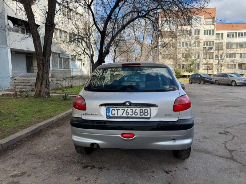 Peugeot 206 1.9 Дизел - Обслужена, снимка 3 - Автомобили и джипове - 53583550