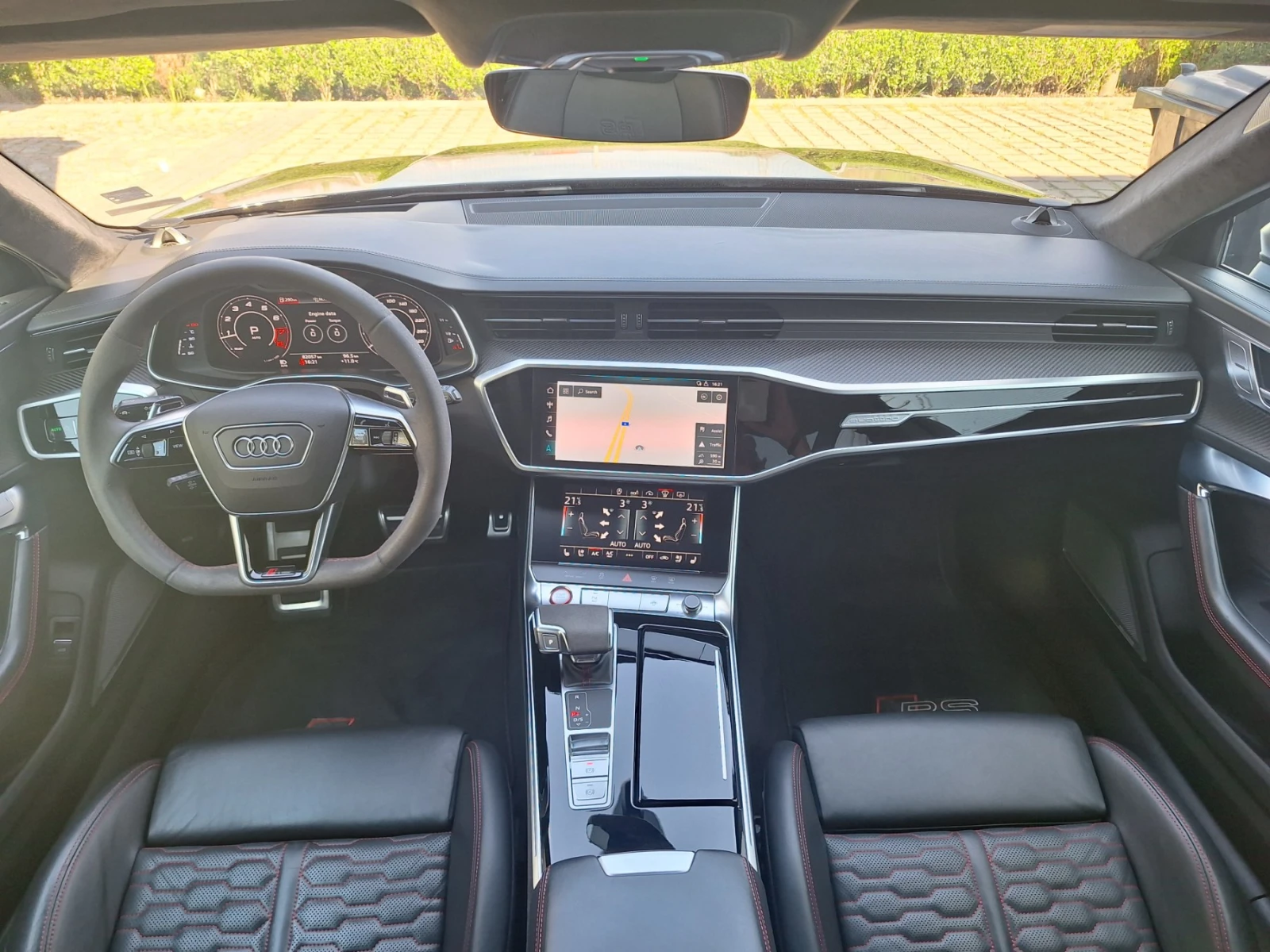 Audi Rs6 4.0TFSI V8 QUATTRO/CERAMICA/MATRIX/CARBON/ACOUSTIC | Mobile.bg � ����������� 9