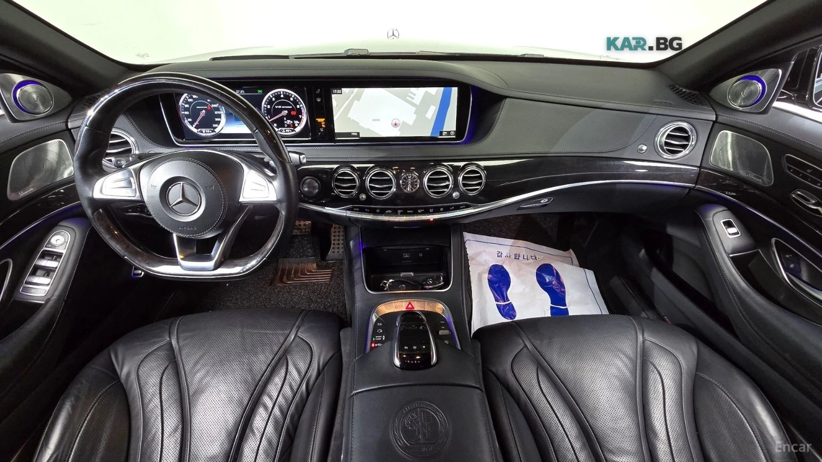 Mercedes-Benz S 63 AMG 4MATIC* BURMESTER* ПОДГРЕВ* ОБДУХВАНЕ* ПАНО* 360* , снимка 6 - Автомобили и джипове - 56179103