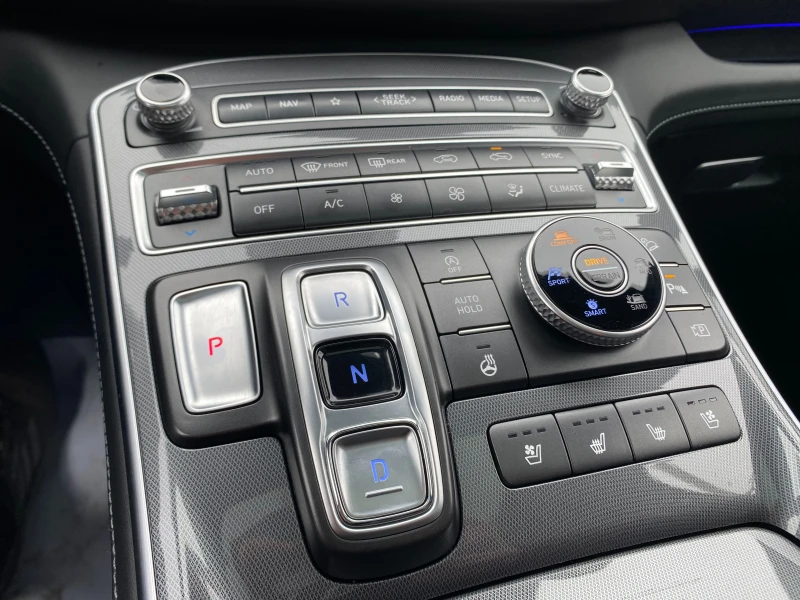 Hyundai Santa fe 2.5T/HTRAC/CALLIGRAPHY/98хил.км !, снимка 13 - Автомобили и джипове - 52527660