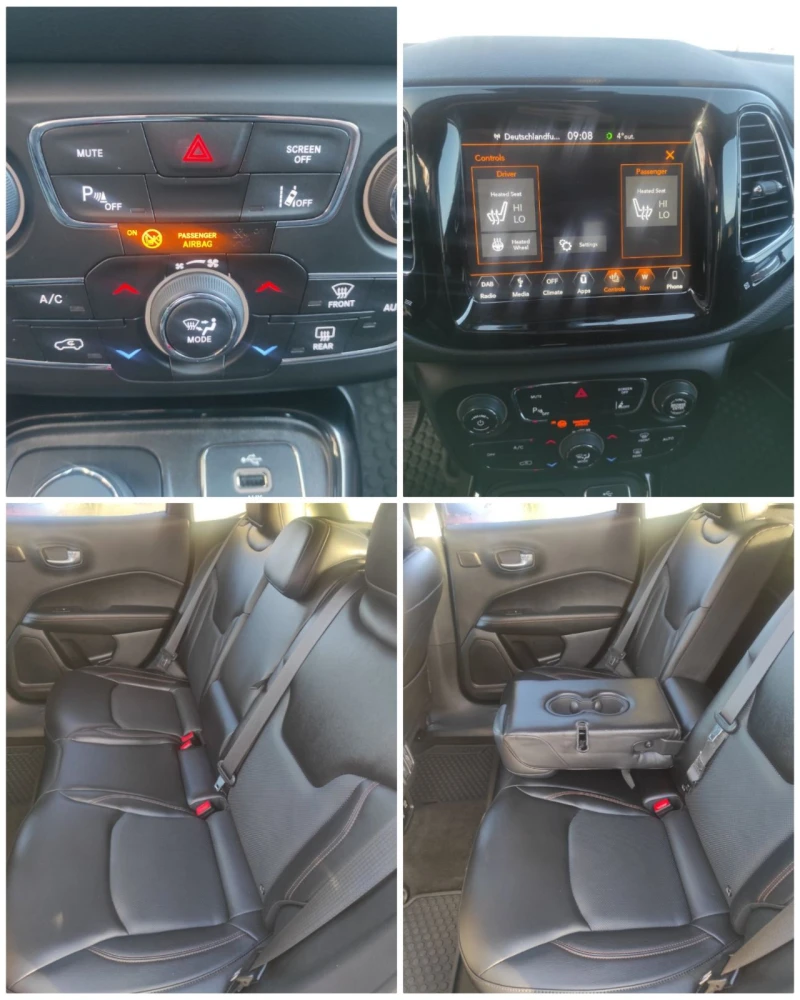 Jeep Compass Limited 4х4 AVTOMAT, снимка 12 - Автомобили и джипове - 52695272