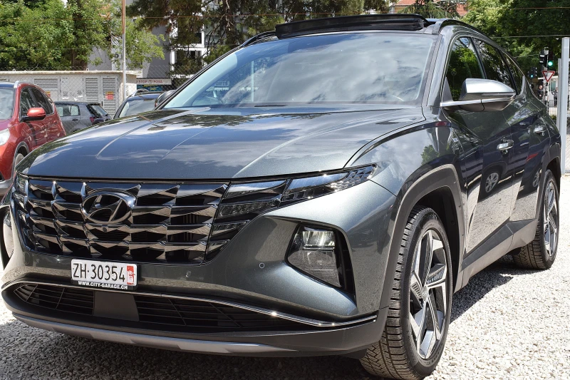 Hyundai Tucson 1.6ШВЕЙЦАРИЯ-ДИСТРОНИК/КОЖА/НАВИ/LANE ASSIST/360ka - 49800 лв. - 78227294 1