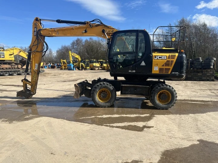 Багер JCB JS145W , снимка 1 - Индустриална техника - 49370044