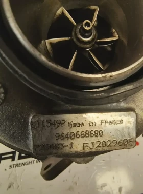 Турбо Garett за Citroen Peugeot - 2.2HDI GT1549P 9640668680 , снимка 3