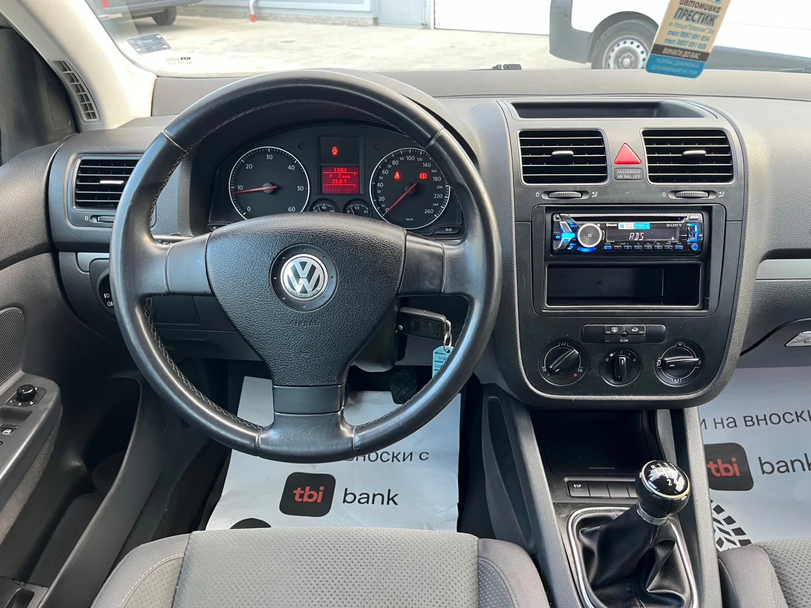 VW Golf 1, 9TDI-105к.с/ОБСЛУЖЕН/ВСИЧКО ПЛАТЕНО!!! - изображение 9