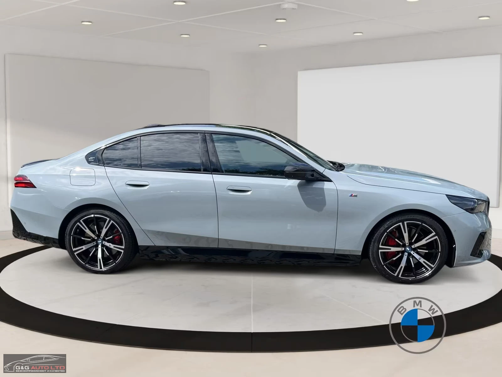 BMW i5 xDRIVE/60/601HP/MSPORTPRO/PANO/ACC/B&W/HUD/217z, снимка 5 - Автомобили и джипове - 54000007