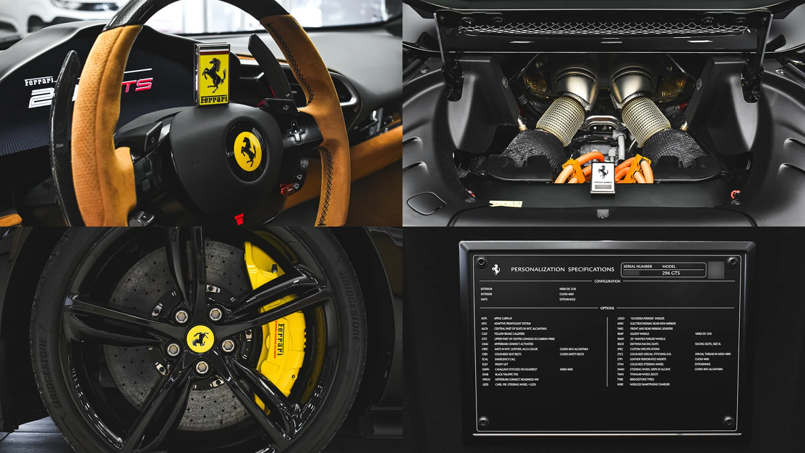 Ferrari 296 GTS 3.0 V6 Plug-in Hybrid F1 DCT, снимка 17 - Автомобили и джипове - 55102198
