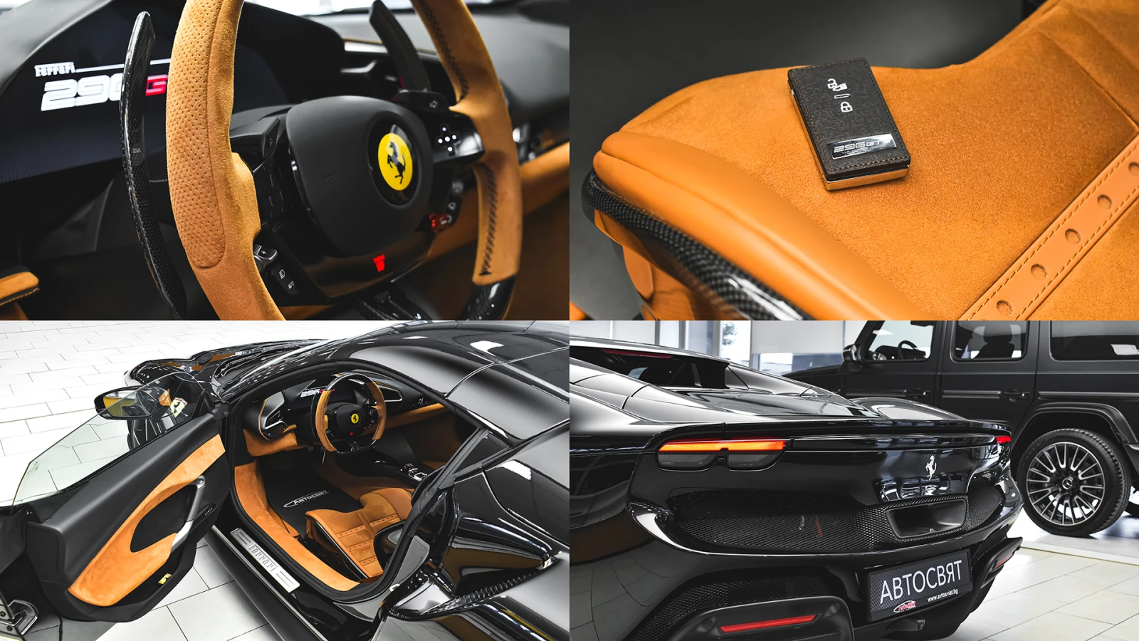 Ferrari 296 GTS 3.0 V6 Plug-in Hybrid F1 DCT, снимка 16 - Автомобили и джипове - 55102198