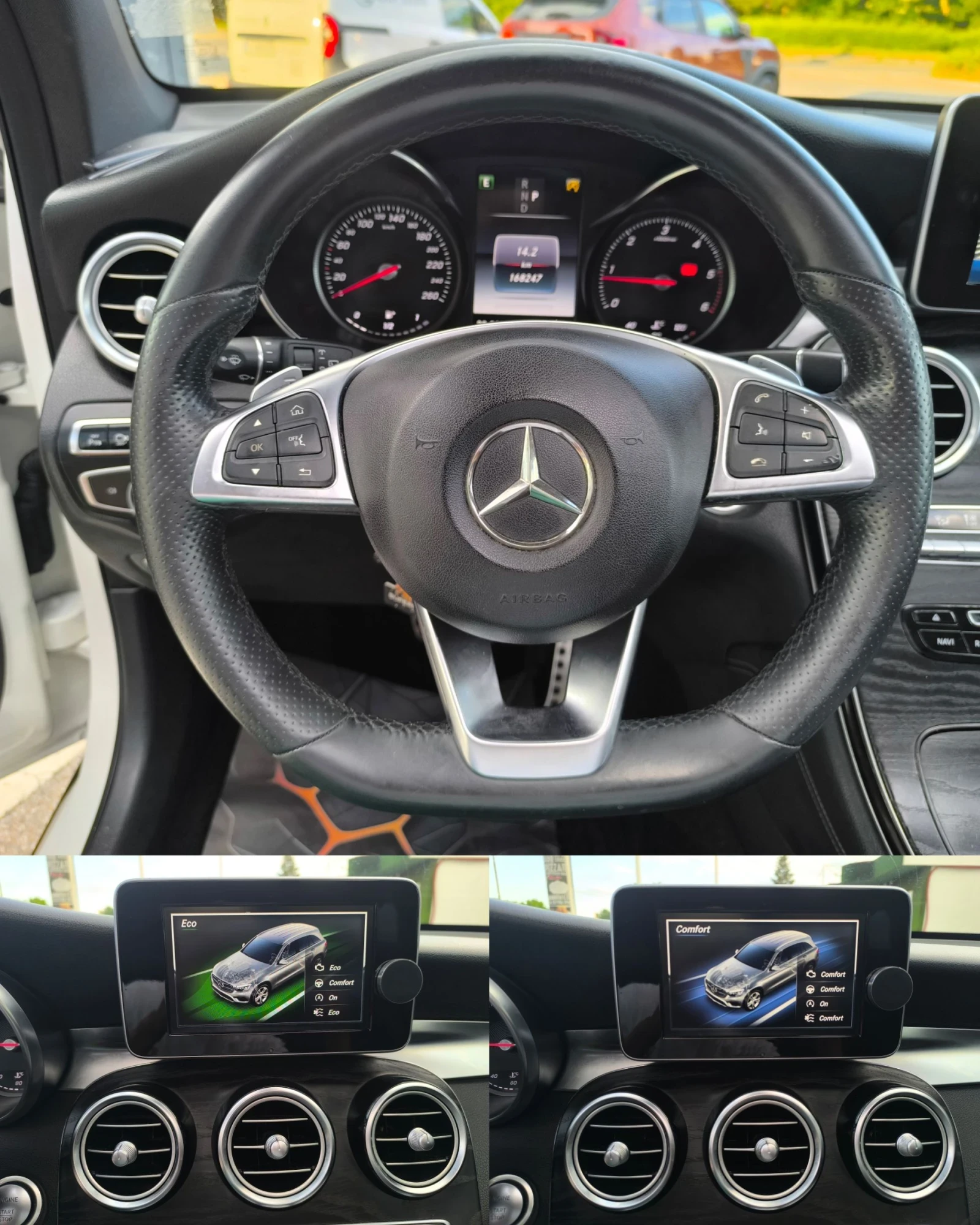 Mercedes-Benz GLC 220 D AMG PAKET ПАНОРАМА 4MATIC, снимка 13 - Автомобили и джипове - 55237379