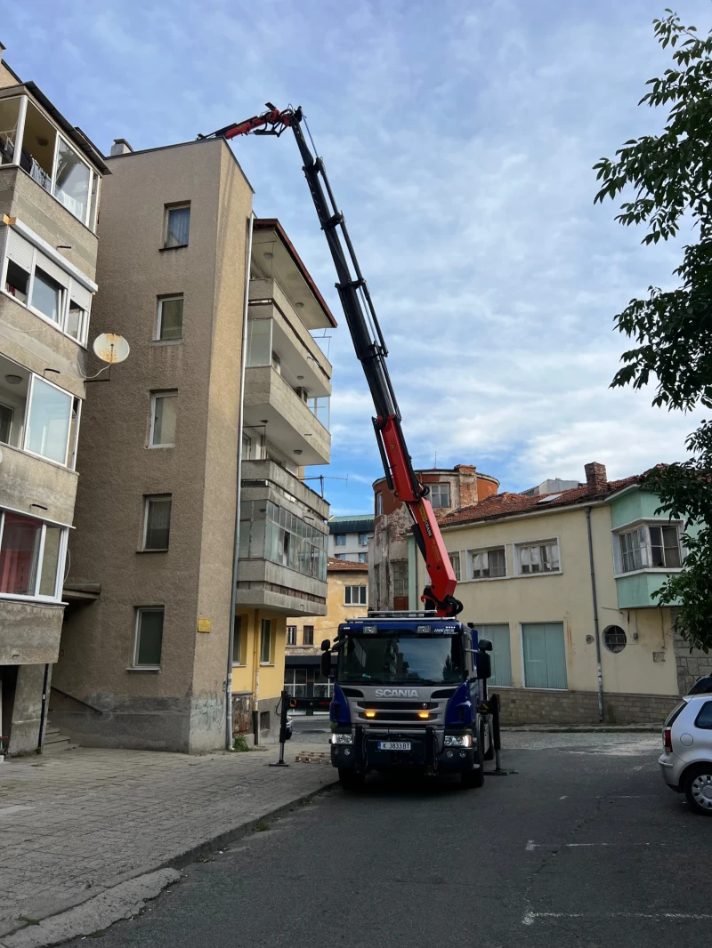 Scania P 380 Кран PALFINGER PK29002 jibb PJ060, снимка 3 - Камиони - 52713242