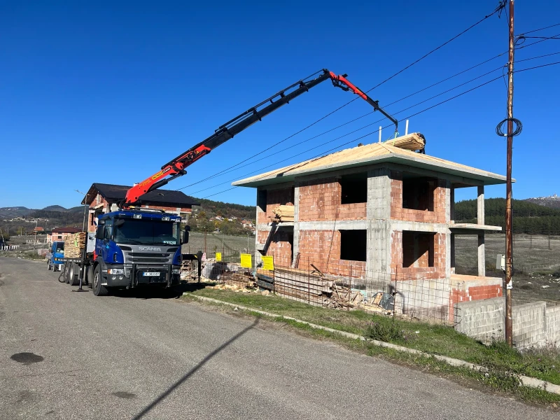 Scania P 380 Кран PALFINGER PK29002 jibb PJ060, снимка 5 - Камиони - 52713242