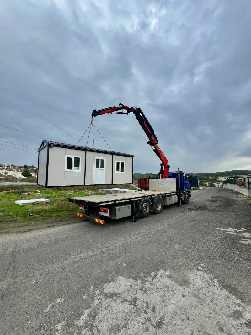 Scania P 380 Кран PALFINGER PK29002 jibb PJ060, снимка 7 - Камиони - 52713242