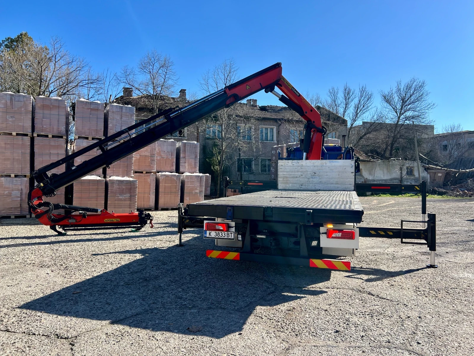 Scania P 380 Кран PALFINGER PK29002 jibb PJ060 - изображение 4