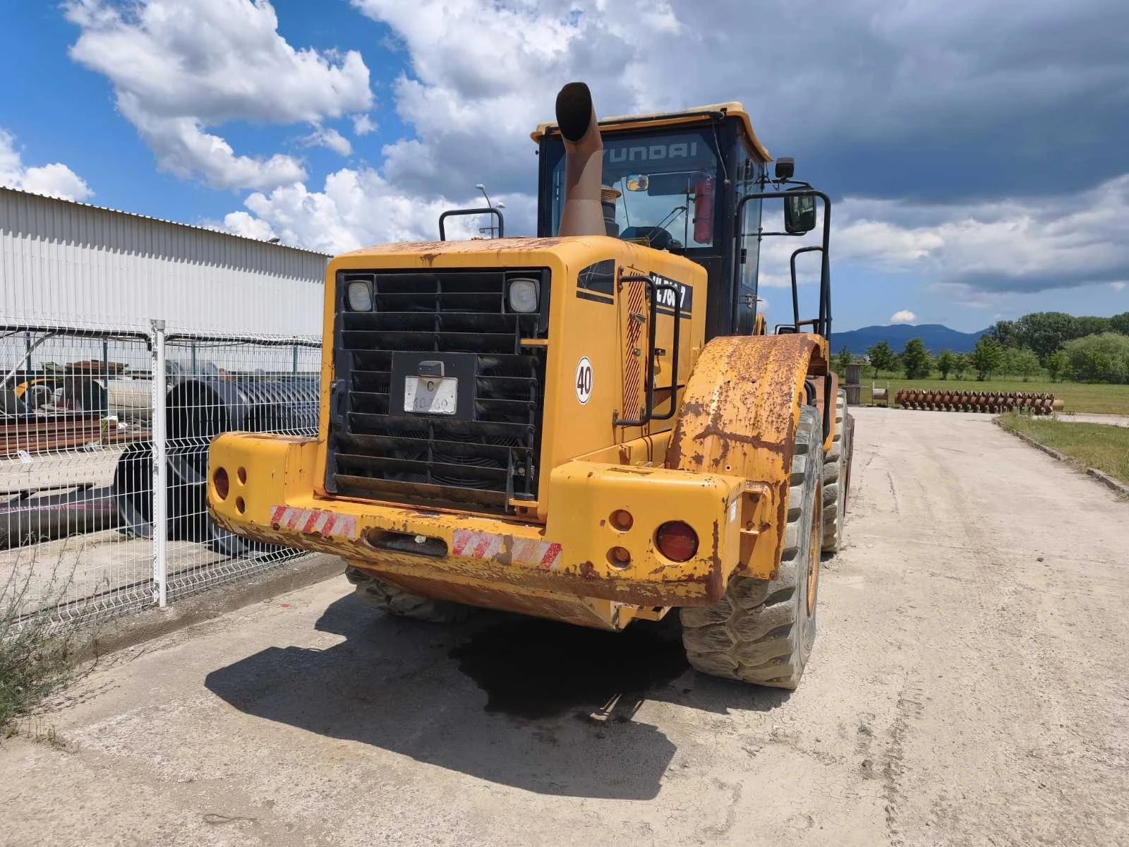 Челен товарач Hyundai 760-7, снимка 2 - Индустриална техника - 54828917