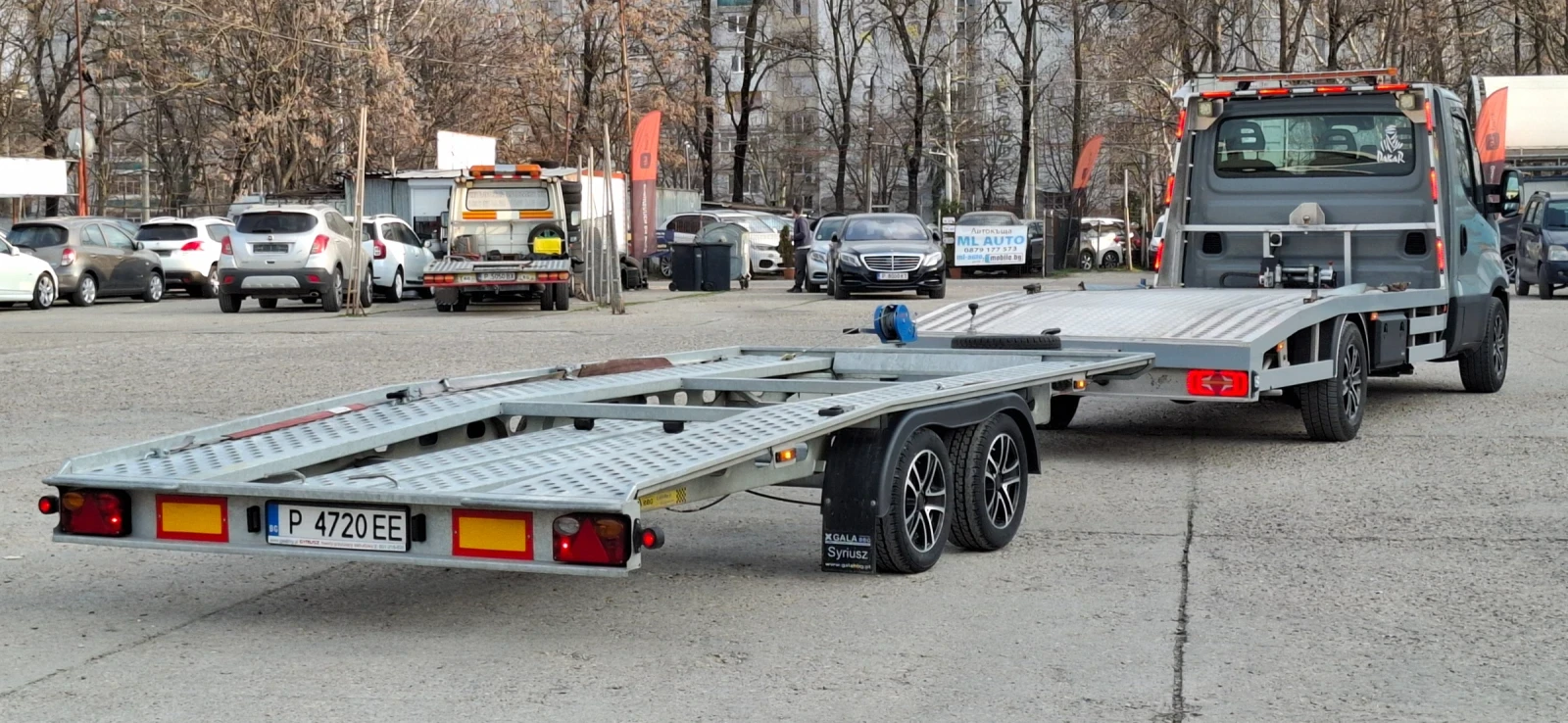 За автомобил Sirius 4, 60m 2700kg