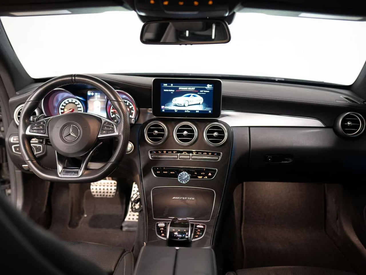 Mercedes-Benz C 63 AMG * ��������� ���� �� �� * IWC �������� * Burmester  | Mobile.bg � ����������� 9
