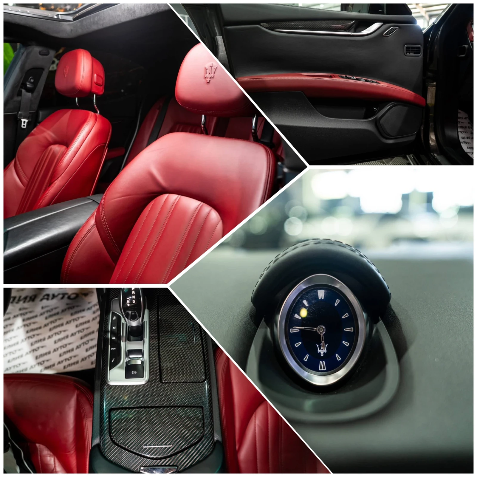 Maserati Ghibli Q4 MEGA FULL LED NAVI CARBON ЛИЗИНГ 100%, снимка 16 - Автомобили и джипове - 55732532