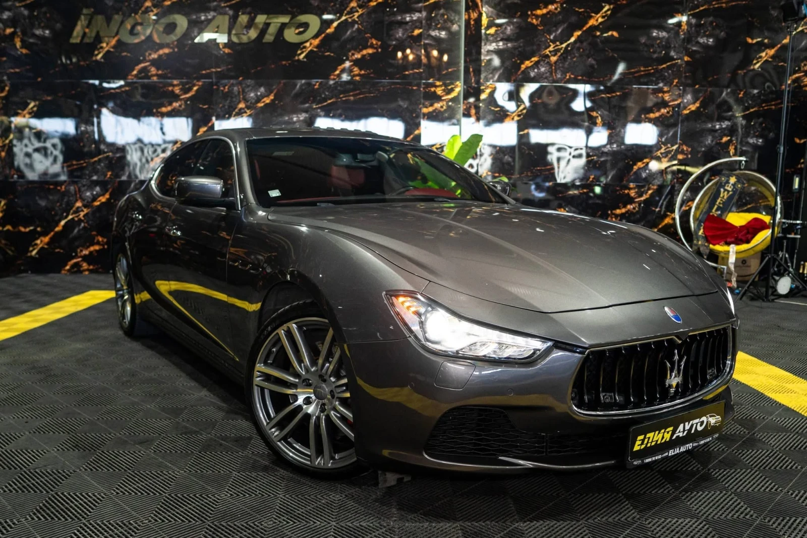 Maserati Ghibli Q4 MEGA FULL LED NAVI CARBON ЛИЗИНГ 100%, снимка 4 - Автомобили и джипове - 55732532