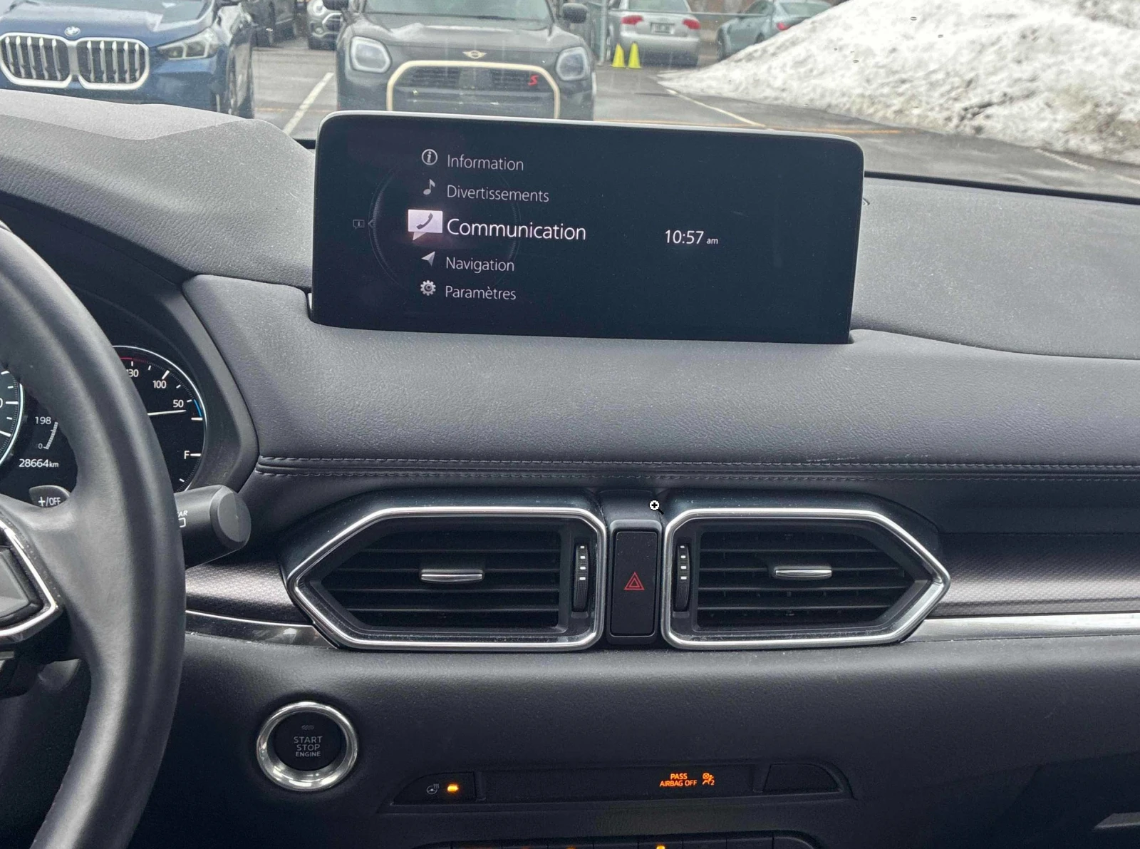 Mazda CX-5 28к* SPORT* AWD* Подгрев* Камера* BOSE* Пано* БЕЗ , снимка 9 - Автомобили и джипове - 54241433