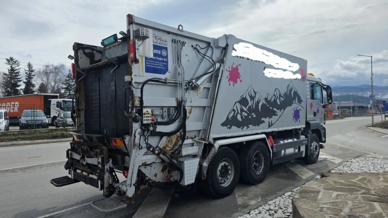 Man Tgs 28 360 EURO 5 EEV 6X2 Сметосъбирач, снимка 3 - Камиони - 53381750